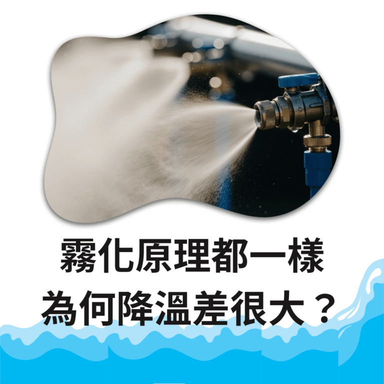 霧化噴頭原理都一樣，為何降溫效果差很大，從「工業心臟」揭秘專業與業餘的根本差異